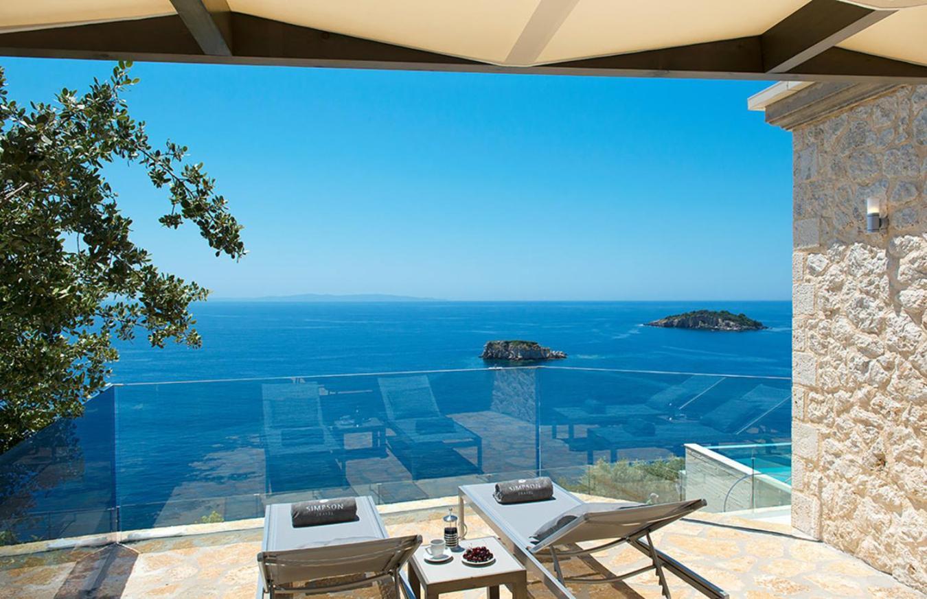 White Orchid Hotel Sívota المظهر الخارجي الصورة