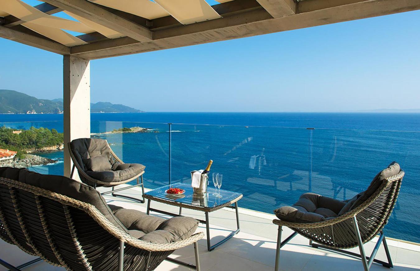 White Orchid Hotel Sívota المظهر الخارجي الصورة